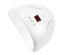 Veemoon LED Nail Dryer with Lamps Smart Sensor UV Gel Curing Lamp for Manicure and Pedicure Digital Timer with Settings Even Heat Distribution White Nail Polish Dryer