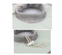 Veemoon Lightweight Waterproof Breathable Cat Elizabethan Collar, Anti-lick Pet Collar for Small Cats, Comfortable Green Size S Suitable for Post-surgery Use