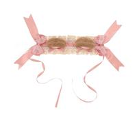 Veemoon Lolita Bear Ear Headband Cute Cosplay Hair Accessory for Theme Parties Soft and Comfortable Fit Adorable Design for Women for Cosplay and Costume Events