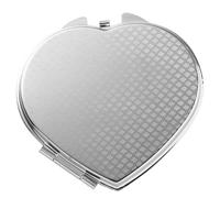 Veemoon Love Makeup Mirror Compact Heart Shape Foldable Design for Travel and Daily Use Featuring Double-sided Mirror and Portable for Easy Carry