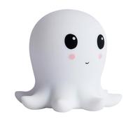 Veemoon Lovely Octopus Shaped Night Lamp with Patting Control USB Rechargeable Soft Silicone Light for Room Decoration and Indoor Use, Practical Small Night Light with 1200mah Battery