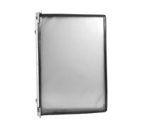 Veemoon Magnetic File Organizer Wall Mounted with 10 Pockets, Holds to Ten A4 Documents, Spacesaving Design and Stable Display, for Hanging Mail and Paper in Fridge or Meetings