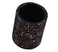 Veemoon Makeup Brush Organizer with Opening Dust Resistant Cosmetic Brush Holder for Desktop Storage Multi Use Pen and Nail Art Tool Container Black Makeup Storage Box for Vanity and