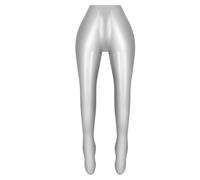 Veemoon Mannequin Leg Inflatable Pvc with Leak-proof Technology Silver Simple Design Modern Style Protecting Clothing from Deformation for Clothes Store Pants Stockings Display