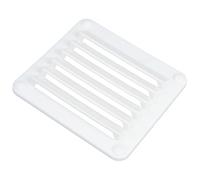 Veemoon Marine Boat Vent Louvered Air Flow Ventilation Panel 141x125x15mm White Marine Rv Yacht Vent Cover Accessory