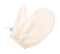 Veemoon Massage Gloves with Elastic Wrist Bands and Quick Drying Raw Silk for Skin Exfoliation Ayurvedic Dry Brushing Mitts for Cellulite Reduction, Suitable for Professional Spa Sessions