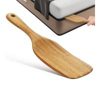 Veemoon Mattress Lifter Tool, Bedsheet Tucking Tool Portable Wood Bedmaking Single Tucking Mattress Paddle Lifter Bedsheet Change Helper for Hands and Back Freindly Effort Saving Bed Making, 10Inch