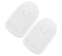 Veemoon Menstrual Organizer 2Pcs PP Cups Storage Box Microwave Steamer Disinfection Holder for Women Home Travel Use