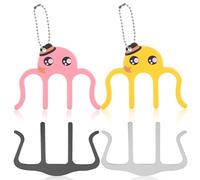Veemoon Metal Music Book Clips Assorted Colour 4 Pcs Firm Music Page Holders for Note Papers and Pages for Musicians and Pianists for Musicians and Pianists