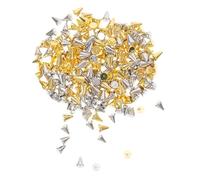 Veemoon Metal Nail Gems and Studs 200pcs Fade-resistant Mini Rivets for Precise Manicure Ornaments and Diy Craft Projects