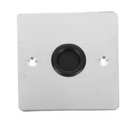 Veemoon Metal Outlet Faceplate Cover Elegant Ceiling Blank Up Cover for Unused Sockets Durable Metal Design Simple Installation Ensures Safety and Protection for Your Space