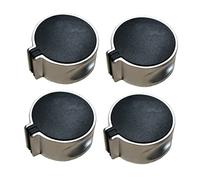 Veemoon Metal Stove Ignition Knob Set Zinc Alloy Gas Stove On-Off Knobs Universal Fit for Gas Cooker