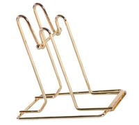 Veemoon Metal Ticket Dispenser with Practical Stable Base for Office Desk Organisation and Event Raffle Ticket Support, Single and Double Roll 8.6 X 8.6 X 8.6 Inches