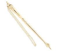 Veemoon Metal Torah Finger Pointer Reading Tool Gold Onion Head Bible Accessory for Jewish Home School Travel Enhances Reading Speed Precise Scripture Pointing for Adults