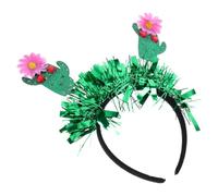 Veemoon Mexican Headband for Women with Cute Cactus Design, Comfortable Pet and Cloth Material Party Essential Hair Accessory for Hawaiian and Mexican Theme Parties