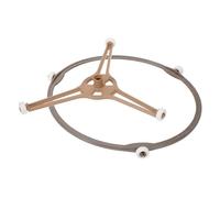 Veemoon Microwave Oven Turntable Stand Turntable Ring for Microwave Tray Microwave Roller Ring Support Supplies for Glass