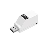 Veemoon Mini Hub 3-port Usb Splitter Usb 2.0 Hub Desktop/laptop Compatible Heat Sink