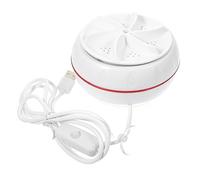 Veemoon Mini Portable Washing Machine Usb Powered Small Clothes Washer for Travel and Dormitory Use Turbo Function and On/off Switch