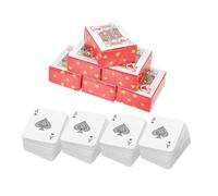 Veemoon Mini Travel Playing Cards Set 24 Decks Small Size Portable Party Favors Bulk Playing Card Decks for Family Games and Travel Entertainment