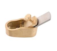 Veemoon Mini Woodworking Plane Brass Micro Violin Thumb Planer Luthier Tool for Violin Making Wood Plane Tool Hand Planer