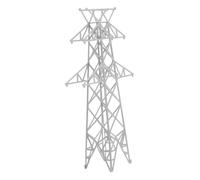 Veemoon Miniature Electric Tower Abs Model Railway Accessory for Scale Train Layouts DIY Architectural Sand Garden Material for Desk Dioramas and Scenic Road Scenes Detailed Craftsmanship