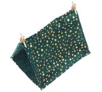 Veemoon Miniature Polyester Tent Model for Dollhouse Camping Scene, Large Five-point Star Design, Mini House Tent Decor Accessory for Outdoor Play and Doll Furniture