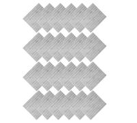 Veemoon Miniature Roofing Tiles in Silver Stainless Steel 1/35 Scale 24pcs Enhancing Realism with Easy Assembly for Model Building and Educational Purposes for DIY Enthusiasts