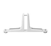 Veemoon Mobile Privacy Screen Base Stand, White Stable Divider Bracket Fixed Support for Office and Room Partition, Removable Floor Screen Holder Suitable for Household and Patio Fence