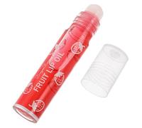Veemoon Moisturizing Roll-on Lip Gloss Fruit-flavored Lip Oil Strawberry Scent Hydrating Plumping Lipcare for Girls and Teens Overnight
