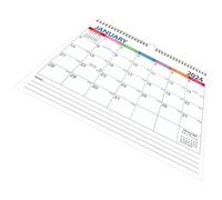 Veemoon Monthly Wall Calendar Sturdy Hanging Appointment Planner with Holiday Dates for Home Office Daily Use Simple Design with Writable Space for Goals and To-do Lists