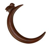 Veemoon Moon Hair Stick Wooden Hairpin for Women 2-piece Set Chinese Style Crescent Moon Hair Accessories for Updos and Hanfu Outfits