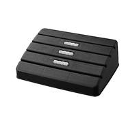 Veemoon Multi Function Roller Footrest Stool for Home and Office Ergonomic Non Slip PP Foot Support with Strong Bearing Capacity Compact Footstool for Comfortable Sitting and Foot Massage