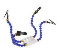 Veemoon Multi-Function Soldering Station Flexible Arms Adjustable Helping Hands Tool for PCB Repair and Model Making 4-Hand Welding Stand for Electronics Assembly