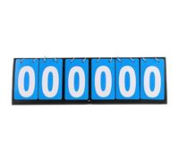 Veemoon Multi-functional Flip Scoreboard for Sports Games, Portable Table Tennis and Basketball Score Counter with Printing and Sturdy Cloth, Metal, Paperboard Construction