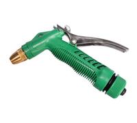 Veemoon Multi Functional High Pressure Garden Hose Nozzle Spray Ergonomic Design for Car Cleaning and Watering Garden, Plastic and Stainless Steel Construction, Compact Size