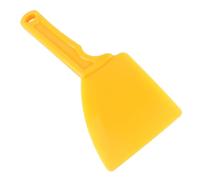 Veemoon Multi-Functional Plastic Honey Scraper Beekeeping Tool for Honeycomb and Wax Harvesting, Practical Honey Collection Equipment for Beekeepers, Yellow Handle