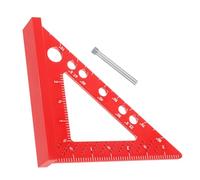 Veemoon Multifunctional Machinist Square Clamp Woodworking Measuring Tool Portable Angle Ruler for Carpenter Engineer Drawing and Precise Measurement