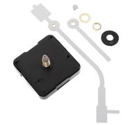 Veemoon Mute Clock Replacement Kit Plastic Quartz Movement with Hour and Minute Hands Modern Style High Precision Repair for Wall Clock