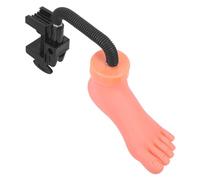 Veemoon Nail Art Training Foot Model for Manicure Practice Lightweight Soft Skin-like Mannequin Foot with Elasticity for Applying Nail Tips and Polish for Women