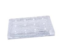 Veemoon Nail Drill Bit Holder Acrylic Organizer 12-hole Storage Stand for Professional Manicure Salon Nail Art Tools Display and Storage Box