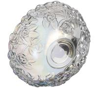 Veemoon Nail Soaking Bowl Glass Manicure Soak Dish for Efficient Soaking Process Sturdy Hand Basin for Women Home and Salon Use