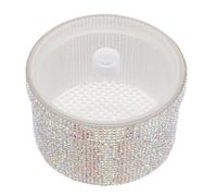 Veemoon Nail Tool Cleaner Box Soaking Bowl for Manicure Tools Plastic Nail Products