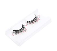 Veemoon Natural Colorful Butterfly Sparkly False Eyelashes Pair Lightweight Reusable DIY Fake Lashes for Women Party Date Eye Catching Look