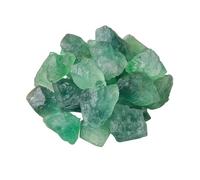 Veemoon Natural Green Fluorite Rough Stones for Aquarium Decor Handmade Aromatherapy Diffuser Rocks Unique Textured Craft Stones for Home Garden Fish Bowl Filling and DIY Projects
