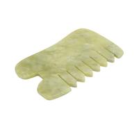 Veemoon Natural Jade Gua Sha Board Facial Massage Tool for Face and Neck Relaxation Multi Function Jade Massager for Body Therapy and Skin Care