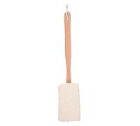 Veemoon Natural Loofah Bath Body Cleaning Tool Light Yellow Back Scrubber for Exfoliating Delicate Cleaning Power Comfortable Use for Stimulating Baths and Smoother Skin