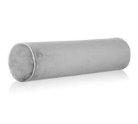 Veemoon Neck Roll Pillow Cervical Bolster Memory Foam Spine Lumbar Traction Spondylosis Support PU Neck Support Cylinder Pillow for Lower Back Knees