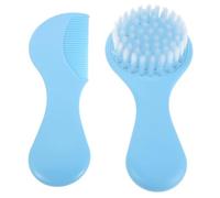 Veemoon Newborn Hair Brush and Comb for Bath Includes Cradle Cap Brush and Comb for Boy Girl Grooming