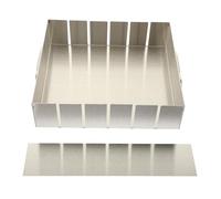 Veemoon Nougat Mold Tray Set Divider and 3kg Gelatin Cake Sheet Pan for Candy Making and Baking Tools, Suitable for Nougat Boiling and Sheet Cake Preparation