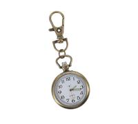 Veemoon Nurse Pocket Watch with Keychain Design Casual Miniature Hanging Buckle Watch for Nurses Durable and Precise Timekeeping Dial for Easy Reading
